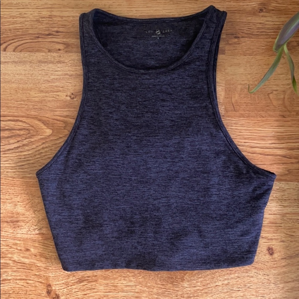 Cropped Activewear Top (Lou & Grey Nordstrom/Loft)